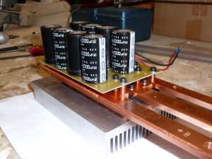 Assembled controller power board